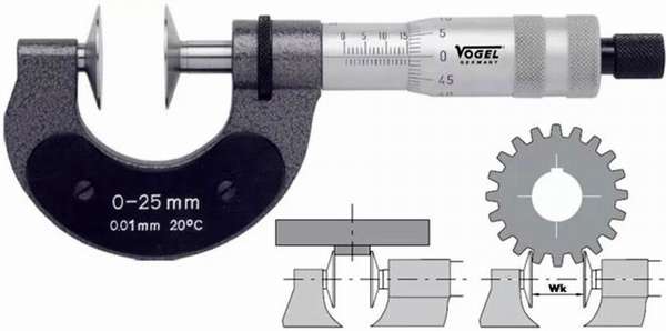 Зубомерный микрометр Vogel М3