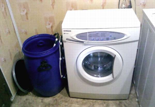 стиральная машина без подключения к водопроводу