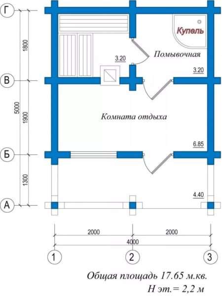 проектирование бани